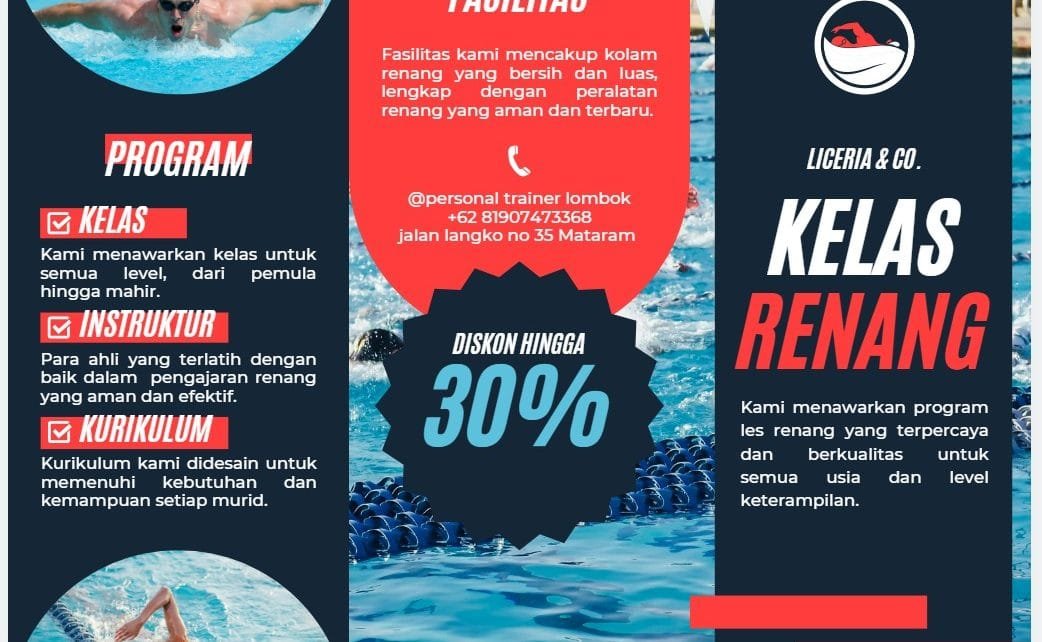 USAHA MAHASISWA PJKR UNU NTB DI BIDANG OLAHARAGA RENANG