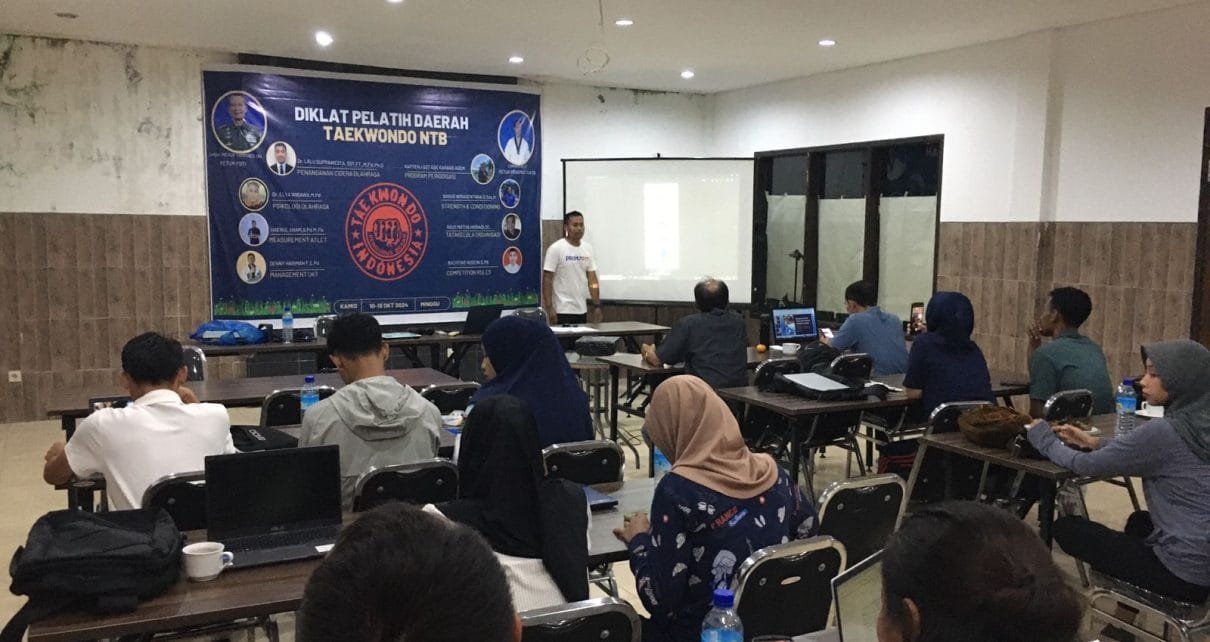 Diklat pelatih daerah tekwondo NTB