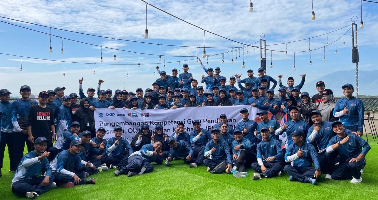 Tingkatkan Kompetensi Guru PJOK, M Riyan Hidayatullah, M.Pd. Berperan Sebagai Fasilitator di Aceh"